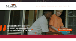 Desktop Screenshot of monarchnc.org